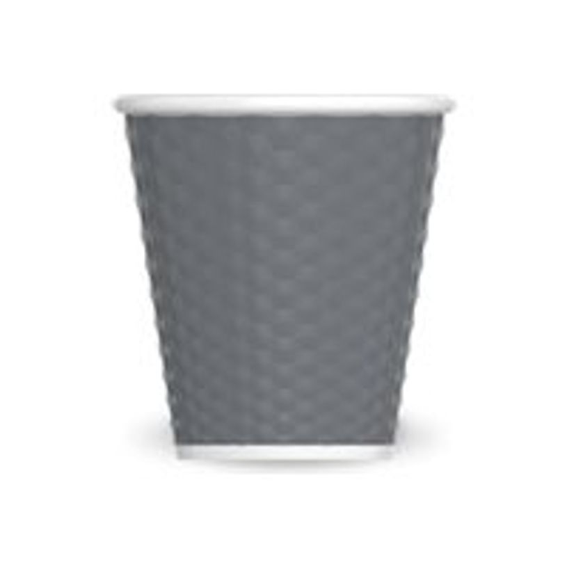 3614300011207-Les Artistes Timeless - Tasse en porcelaine nid d'abeille - 180 ml - gris-P_405230184_1-0