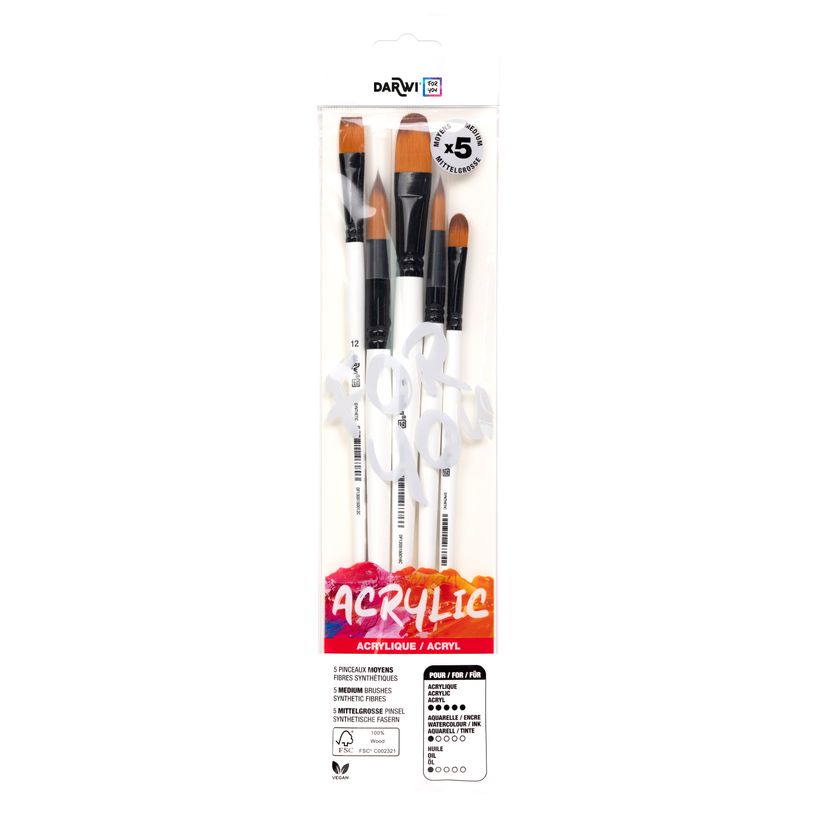 5411711463865-Darwi For You - Set de 5 pinceaux moyens-P_405230674_1-0