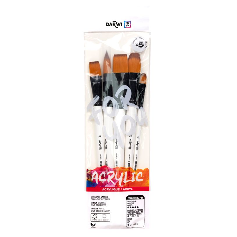 5411711463872-Darwi For You - Set de 5 pinceaux larges-P_405230675_1-0