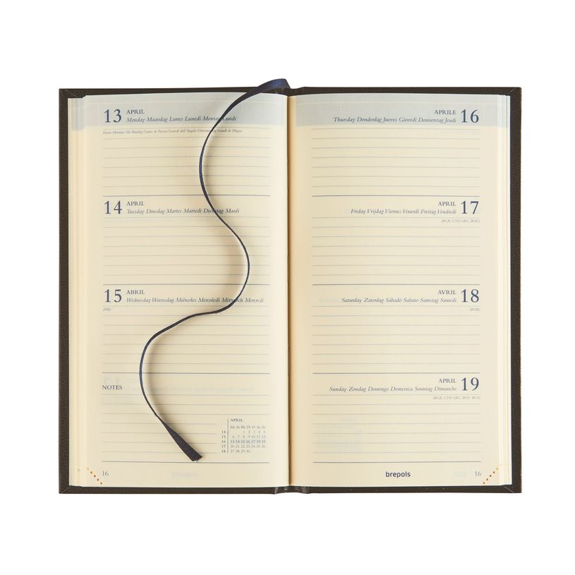 5412303378246-Agenda semainier Interplan – format 6L – disponible dans différentes couleurs – Brepols--1