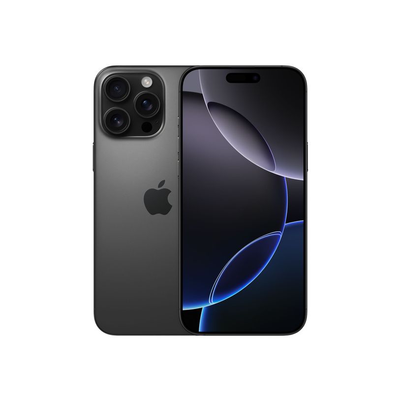 0195949771200- Apple iPhone 16 PRO - Smartphone - 5G - 128 Go - titane noir-P_405231816_1-0