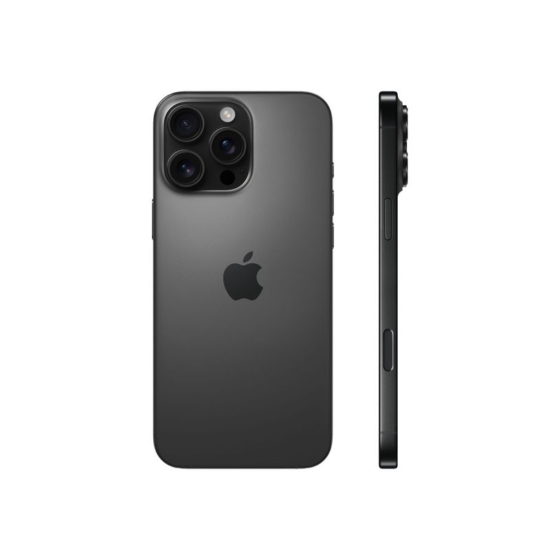 0195949771200- Apple iPhone 16 PRO - Smartphone - 5G - 128 Go - titane noir-P_405231816_2-1