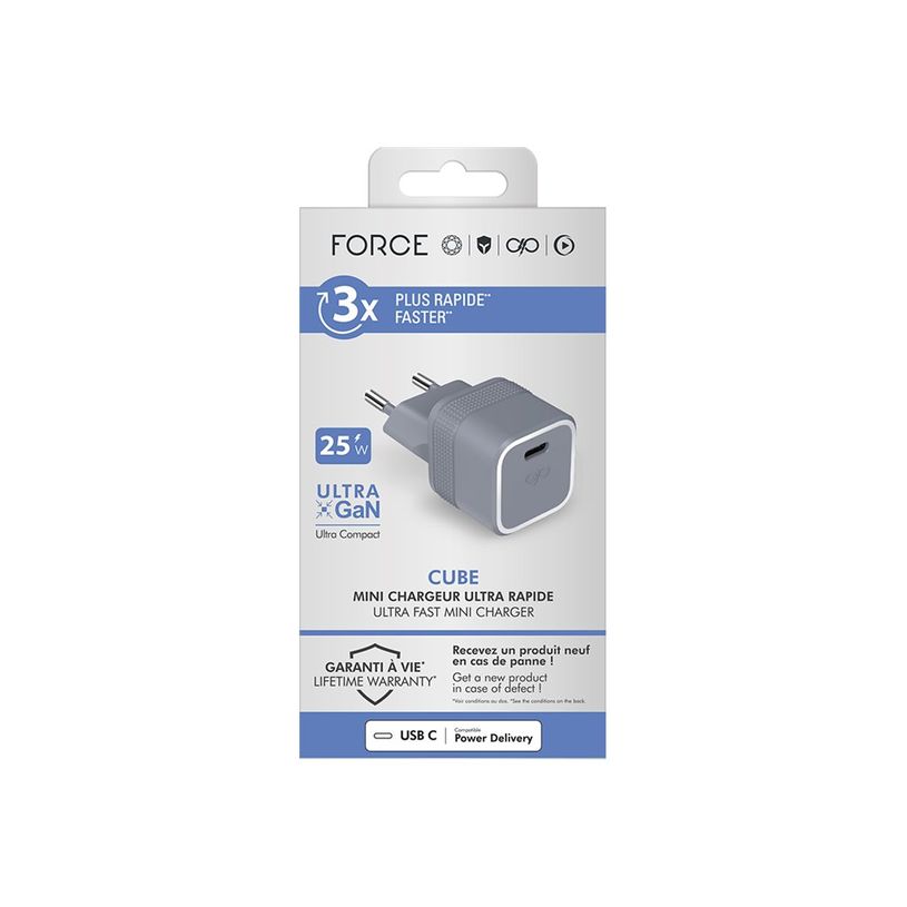 3571211525264-BIGBEN Connected - Adaptateur alimentation - CA / USB-C - GaN - 25 Watt - gris-P_405231865_1-2