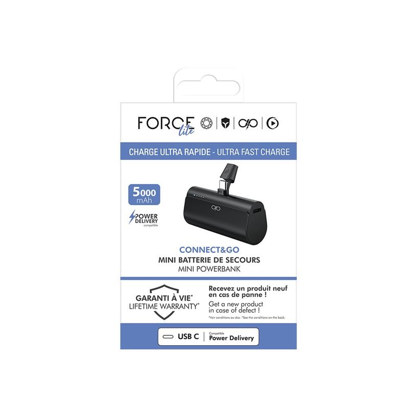 3571211530763-BIGBEN Connected - Banque d'alimentation - integrated USB-C connector - 5000 mAh - 20 Watt - PD, Quic-P_405231871_1-2