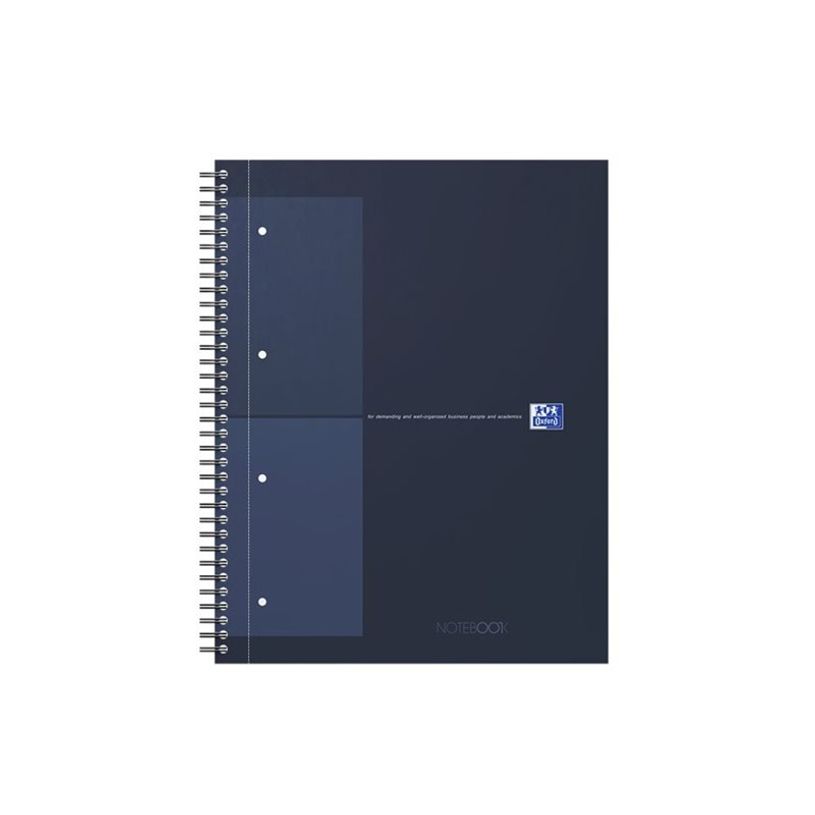 3020120240633-Oxford Notebook - Cahier à reliure intégrale - reliure à anneaux métalliques - A4+ - 80 feuilles / 160 pages - petits carre-P_405231924_10-7