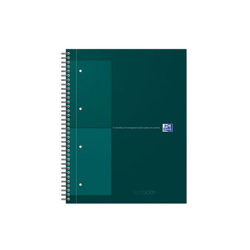 3020120240633-Oxford Notebook - Cahier à reliure intégrale - reliure à anneaux métalliques - A4+ - 80 feuilles / 160 pages - petits carre-P_405231924_12-9