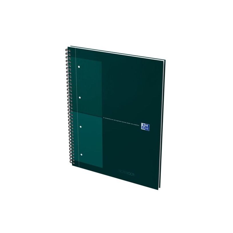 3020120240633-Oxford Notebook - Cahier à reliure intégrale - reliure à anneaux métalliques - A4+ - 80 feuilles / 160 pages - petits carrea-P_405231924_3-0