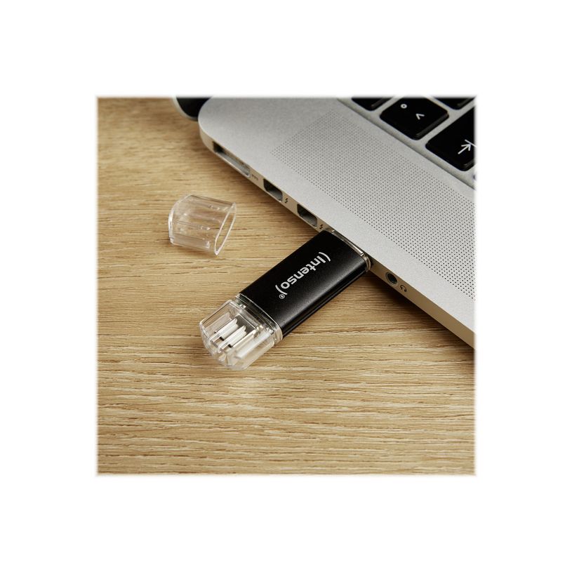 4034303031290-Intenso Twist Line - Clé USB 128 Go - USB 3.2 Gen 1 / USB-C - anthracite-P_405232627_5-4