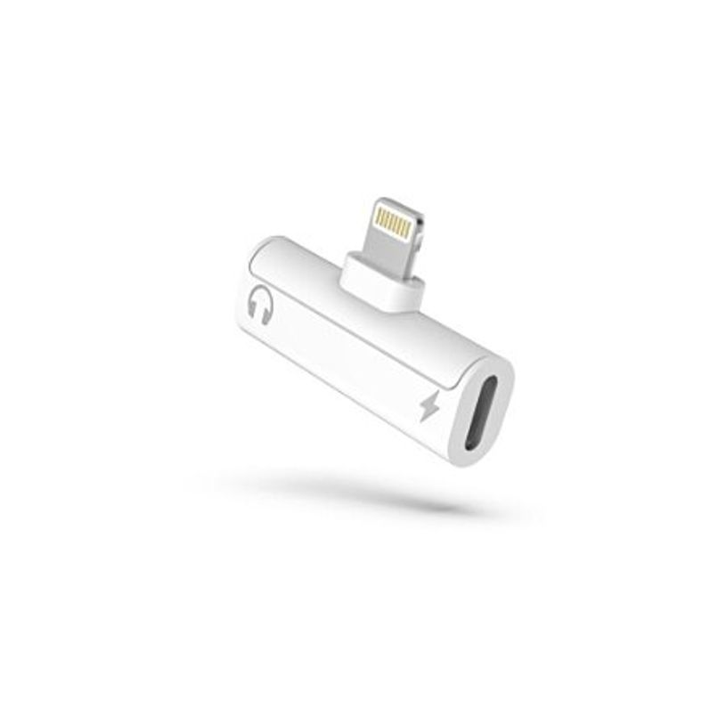 3700527308401-Mobility Lab - Lightning vers prise casque/adaptateur de charge - Lightning mâle pour mini-phone stereo 3.5-P_405232704_1-0