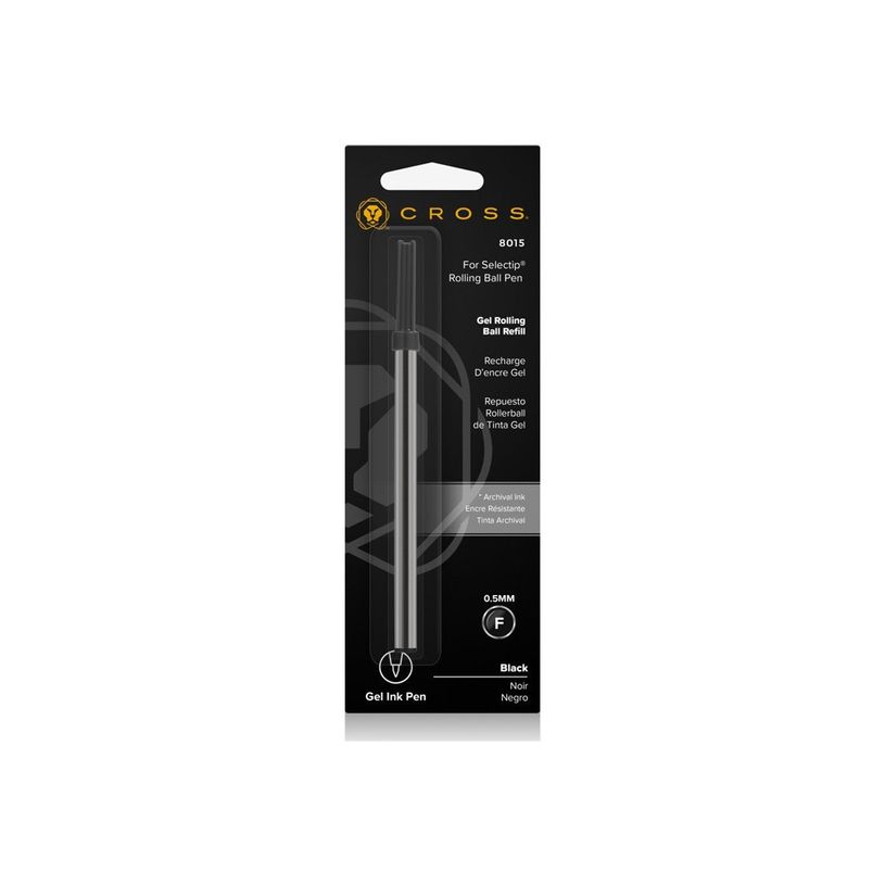 0073228137650-Cross - Recharge - noir - encre gel - 0.5 mm - fin-P_405233326_2-0