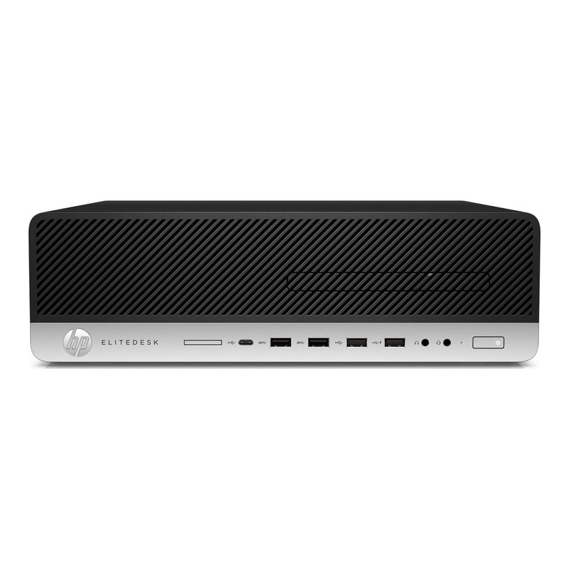 3700892037319-HP EliteDesk 800 G4 - SFF Core i5 8500 / jusqu'à 4.1 GHz - RAM 8 Go - SSD 512 Go - UHD Graphics 630 - Gigabit Ethernet - Win 11 - moniteur : au-P_405233661_7-6
