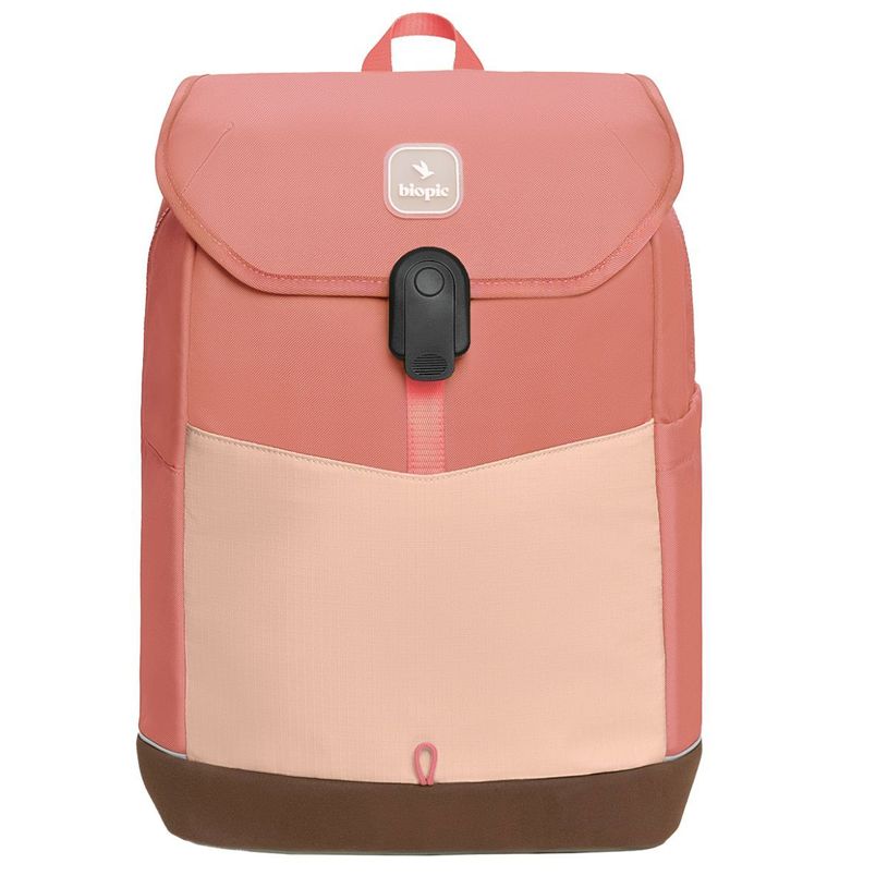 0404052342178-Sac à dos scolaire Noah - 43,5 cm - 1 compartiment - rose - Biopic--0