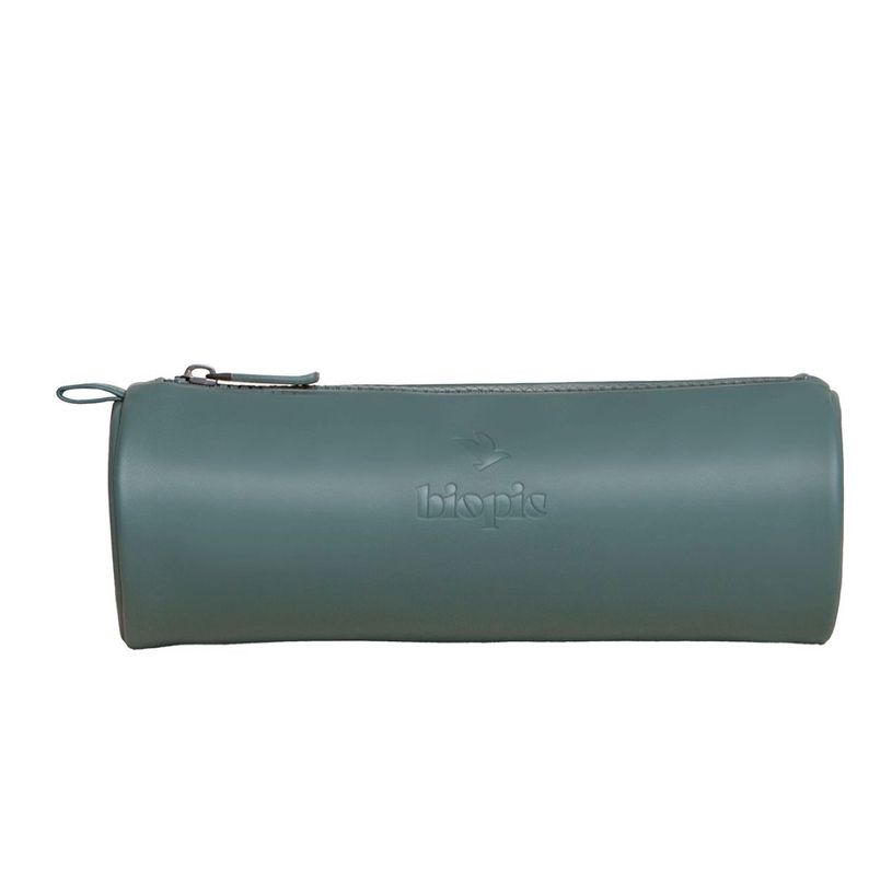 0404052342444-Trousse ronde Maya - 22 x 7 x 7 cm - 1 compartiment - disponible dans différentes couleurs - Biopic--1