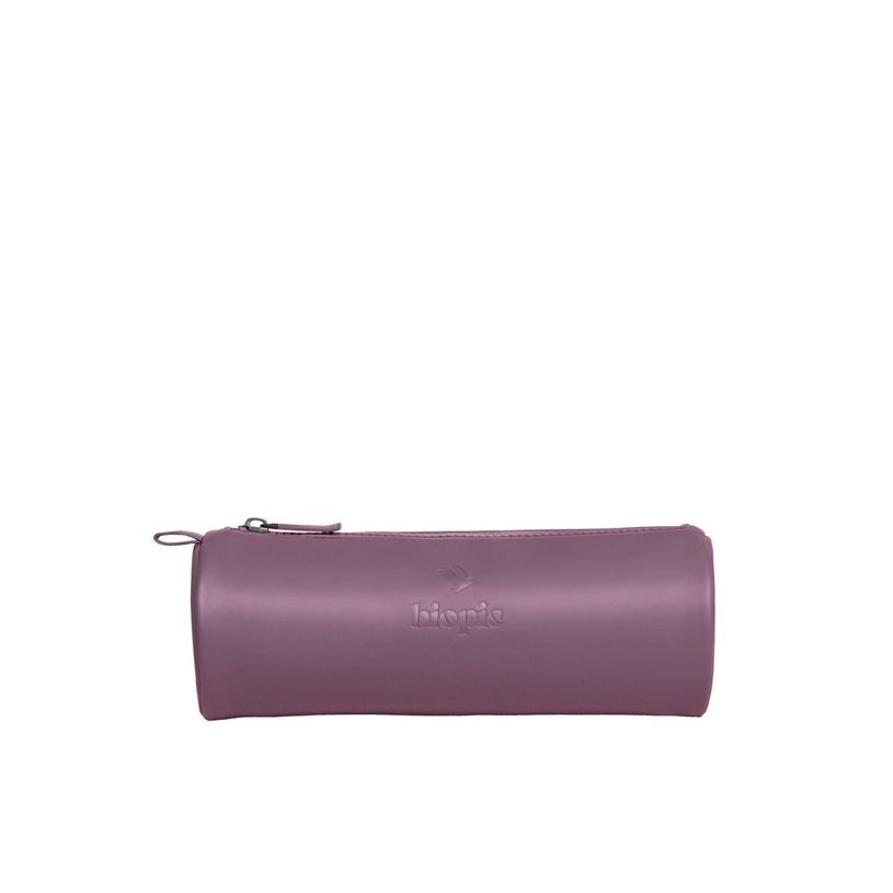0404052342444-Trousse ronde Maya - 22 x 7 x 7 cm - 1 compartiment - disponible dans différentes couleurs - Biopic--3