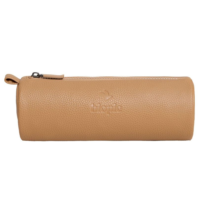 0404052342444-Trousse ronde Maya - 22 x 7 x 7 cm - 1 compartiment - disponible dans différentes couleurs - Biopic--0