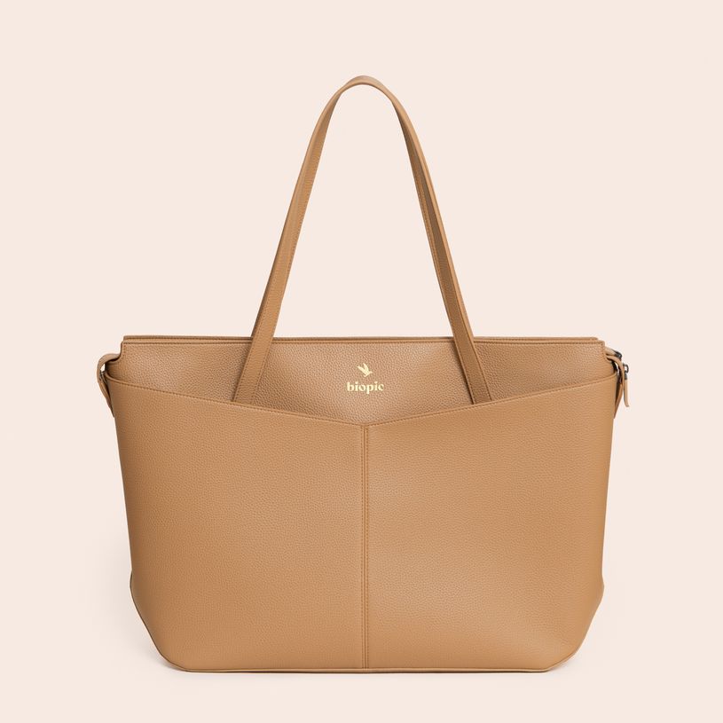 0404052342239-Biopic - Sac Cabas professionnelle - Sofia - camel-P_405234223_1-0