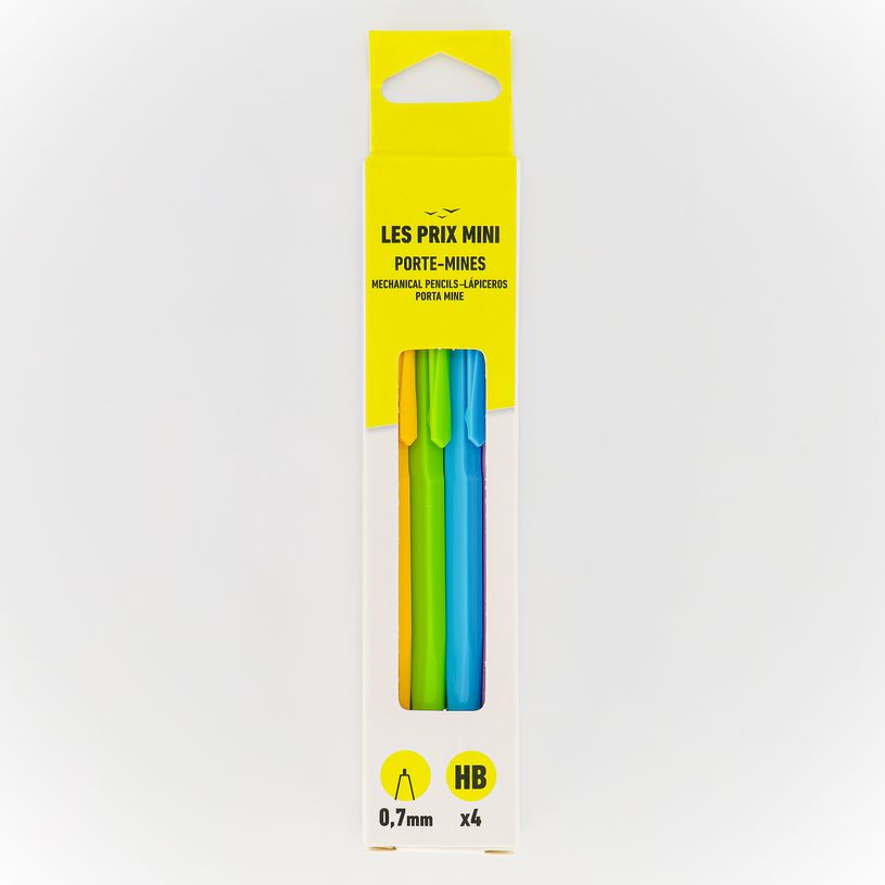 3539012005408-Les Prix Mini - 4 Porte-mines en 0,7 mm HB-P_405234817_1-0