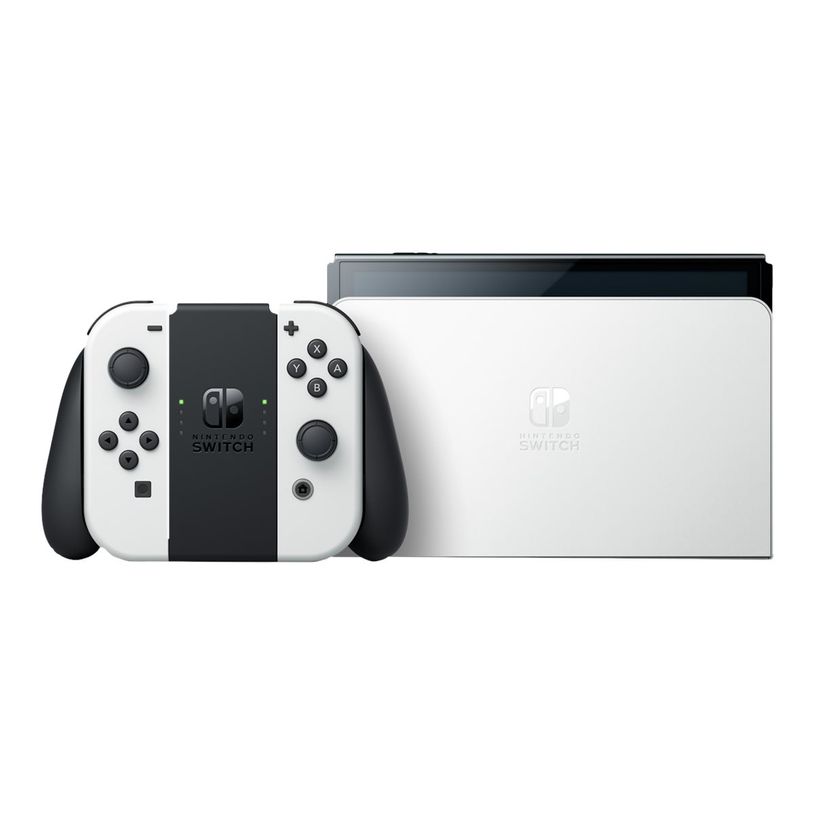 045496454081-Nintendo Switch OLED - - Full HD - blanc - Super Mario Bros. Wonder - avec Nintendo Switch -P_405234851_9-7