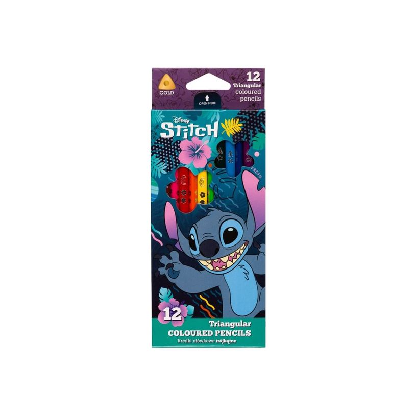 5903686354786-CoolPack Disney - Crayon de couleur - Stitch - non permanent - couleurs assorties-P_405235286_2-0