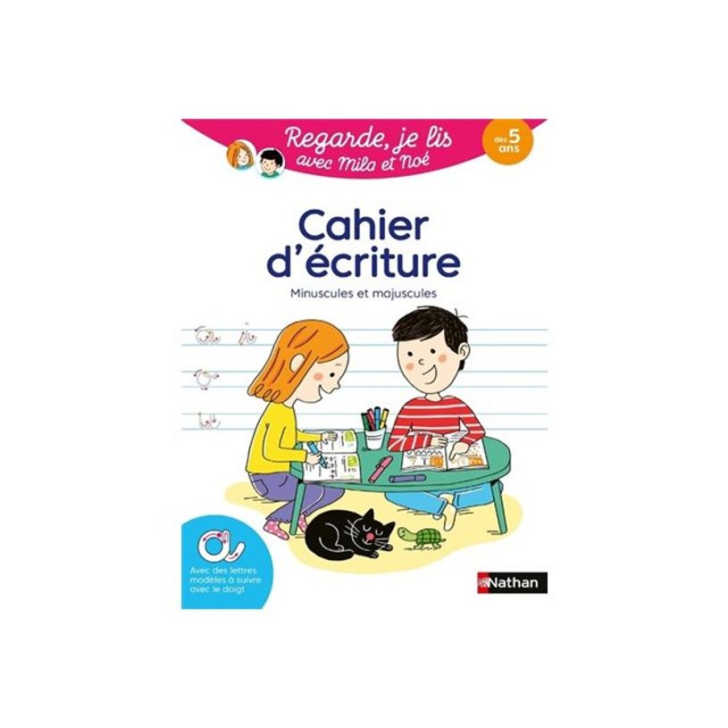 9782095029951-Cahier d'écriture - Regarde, je lis avec Mila et Noé - par Battut Eric, Gribouille Mary -P_405235521_5-4