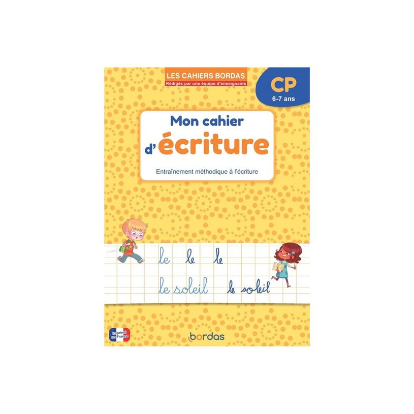9782047406960-Les cahiers Bordas - Mon cahier d'écriture CP - par Margo Marie, Bastien Danièle-P_405235537_2-0