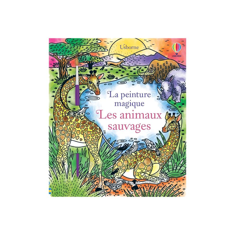 9781801319485-Les animaux sauvages - La peinture magique - par Baer Sam - livre à colorier-P_405235572_1-0