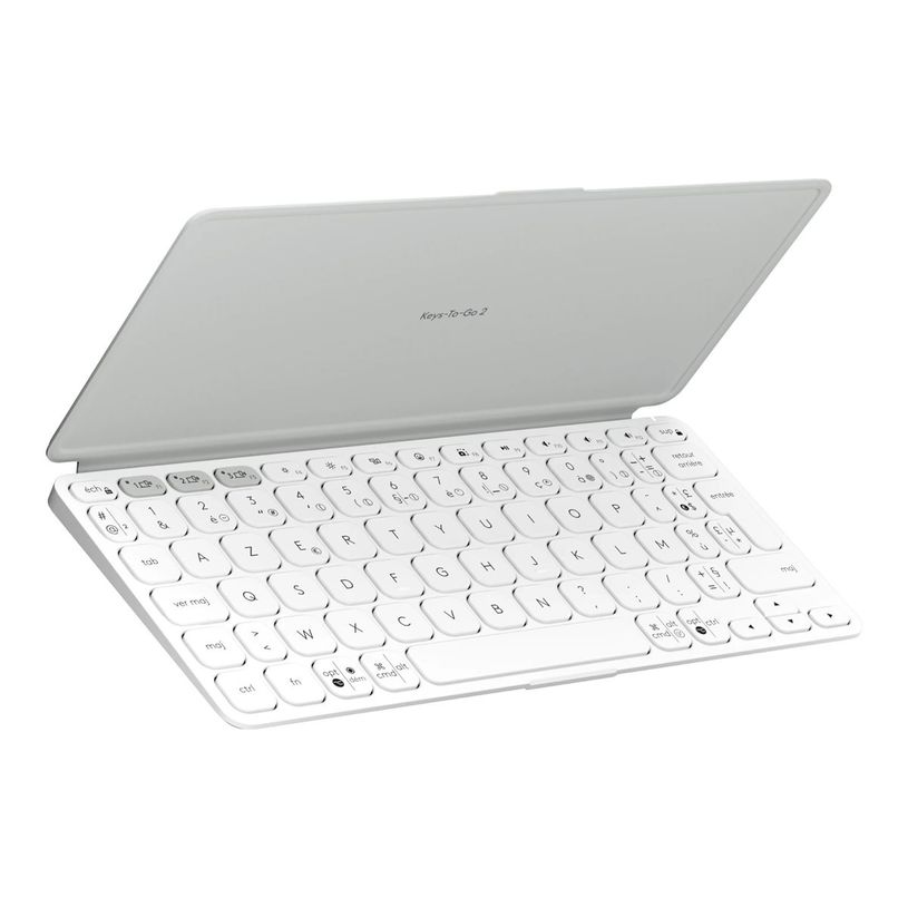 5099206125834-Logitech Keys-To-Go 2 - Clavier sans fil - Bluetooth LE - Azerty - Français - gris pâle-P_405236209_1-0