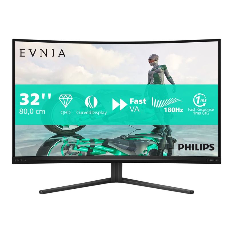 8721038001532-Philips Evnia 3000 32M2C3500L - Écran LED incurvé  32"  - 2560 x 1440 QHD - 2xHDMI, Disp-P_405236353_4-3