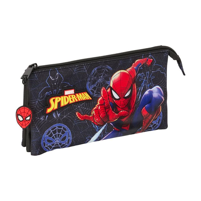 8412688586332-SAFTA - Trousse - triple - Spider Man "Attack"-P_405237198_2-0