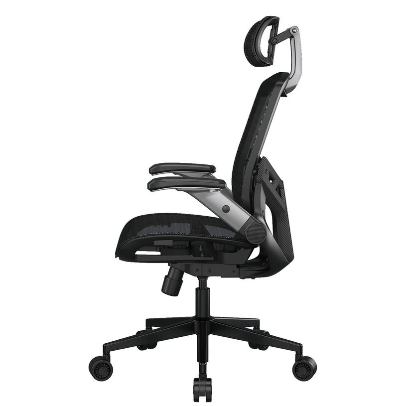 4710483778087-Fauteuil gamer Speeder One - accoudoirs réglables - appui-tête intégré - noir-P_405239833_8-7