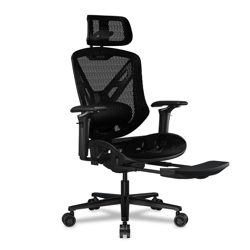 4710483778070-Fauteuil gamer Speeder - accoudoirs réglables - appui-tête intégré - noir-P_405239834_10-9
