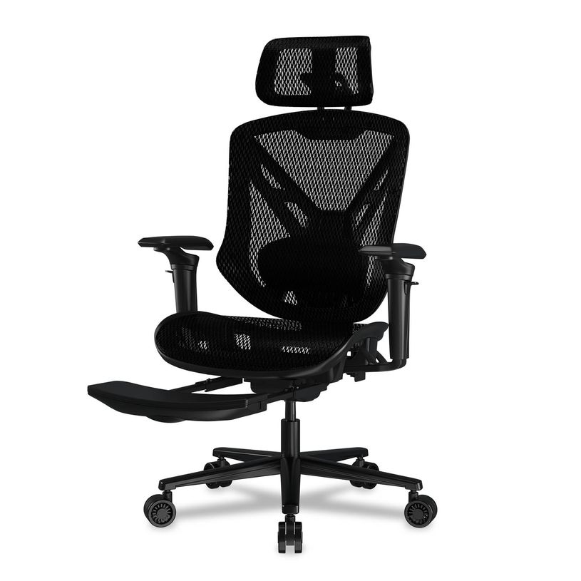 4710483778070-Fauteuil gamer Speeder - accoudoirs réglables - appui-tête intégré - noir-P_405239834_9-8