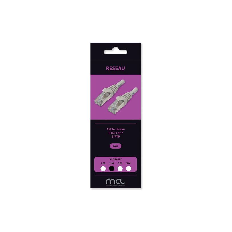 3700224771805-MCL - Câble réseau - RJ-45 (M) pour RJ-45 (M) - 2 m - gris-P_405239947_3-1
