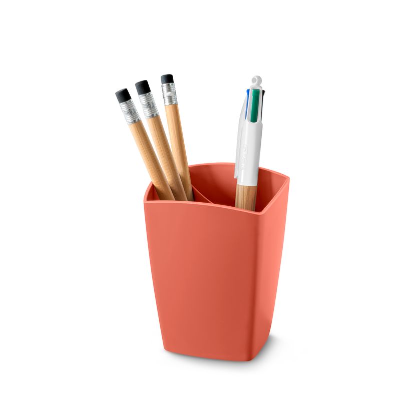 3462159020006-Pot à crayons CEP Terra Nova – Terracotta – 530 TN – Design moderne et écoresponsable--0