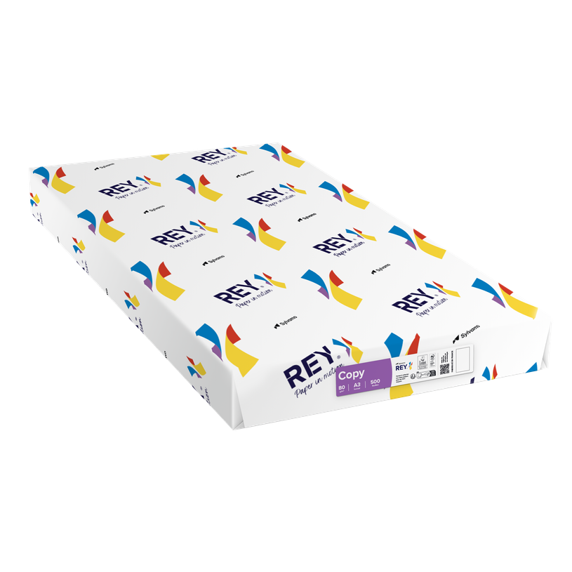 3141728720003-Rey Copy - Papier blanc - A3 (297 x 420 mm) - 80 g/m² - 1500 feuilles (carton de 3 ramettes)--2