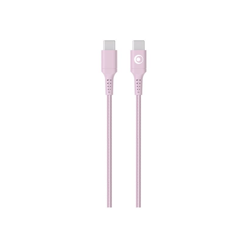 3571211536086-BIGBEN Connected - Câble USB-C pour 24 pin USB-C (M) - 3A/60W - 1.2 m - rose-P_405240129_2-0