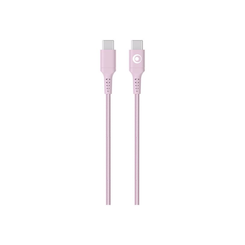 3571211536086-BIGBEN Connected - Câble USB-C pour 24 pin USB-C (M) - 3A/60W - 1.2 m - rose-P_405240129_6-4