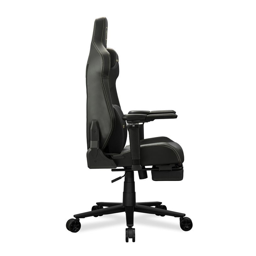 4710483777332-Fauteuil gamer ARMOR EVO M - accoudoirs réglables - appui-tête intégré - noir et or-P_405240150_3-4