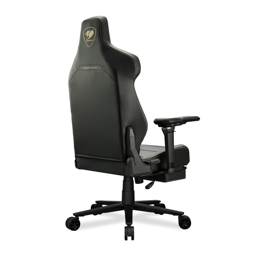 4710483777332-Fauteuil gamer ARMOR EVO M - accoudoirs réglables - appui-tête intégré - noir et or-P_405240150_4-5