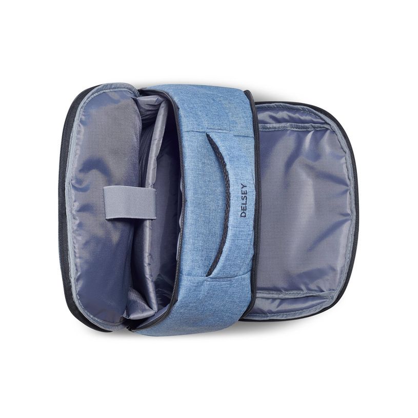 3219110506730-Delsey Element - Sac à dos pour ordinateur portable - 475 x 325 x 165 mm - bleu jean-P_405240221_7-3