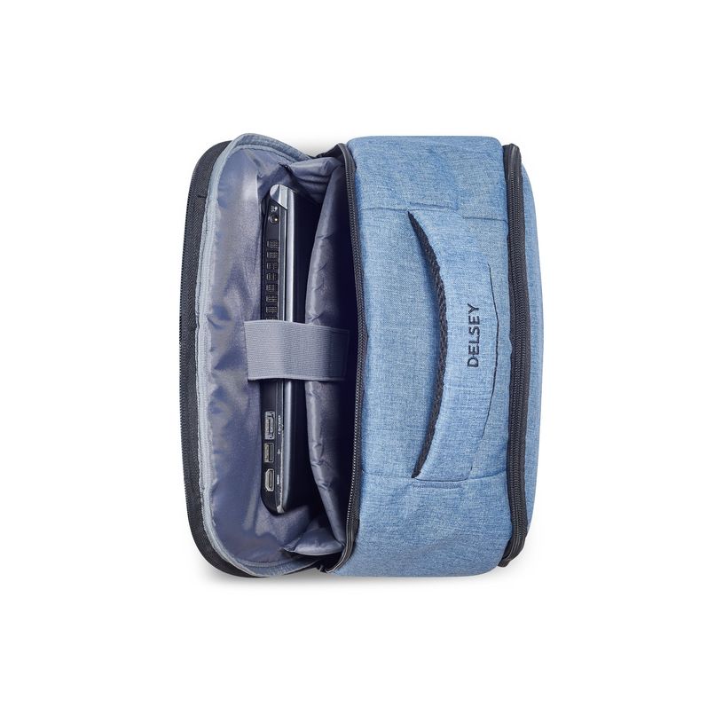 3219110506730-Delsey Element - Sac à dos pour ordinateur portable - 475 x 325 x 165 mm - bleu jean-P_405240221_8-4
