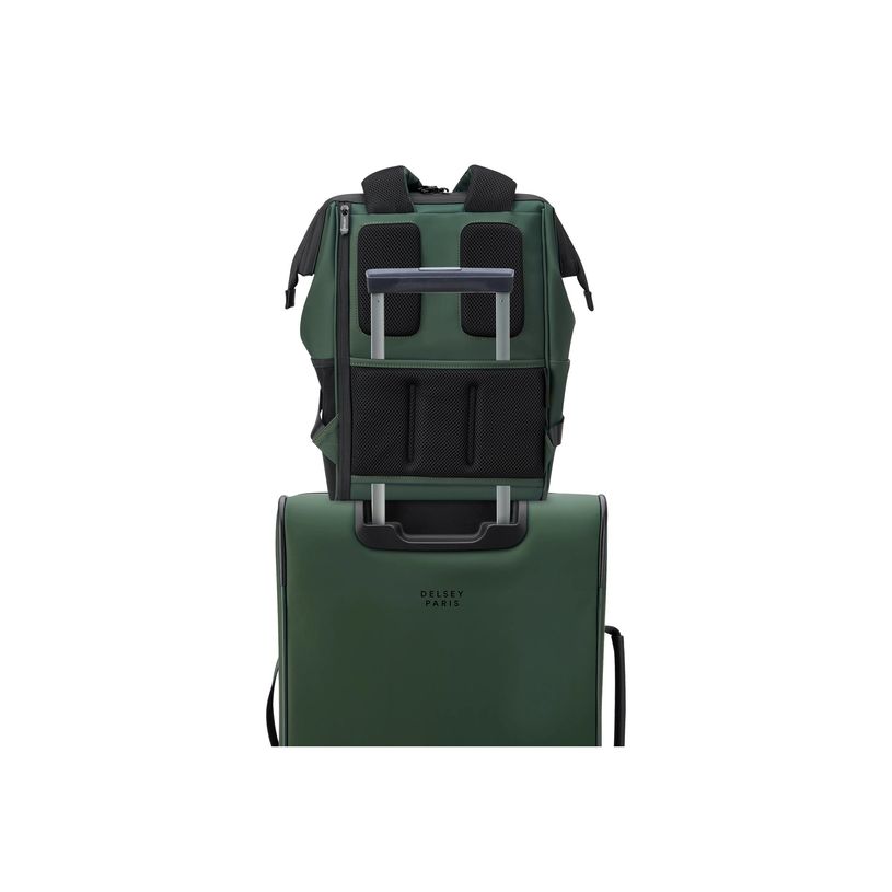 3219110535976-Delsey Turenne Soft - Sac à dos pour ordinateur portable - 385 x 350 x 175 mm - vert-P_405240309_2-8
