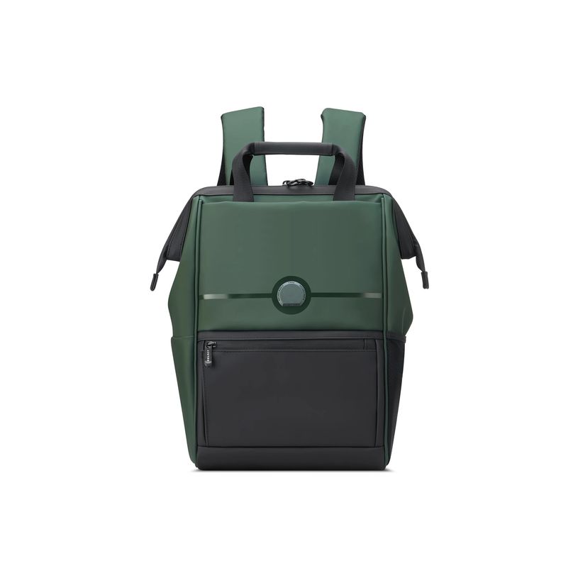 3219110535976-Delsey Turenne Soft - Sac à dos pour ordinateur portable - 385 x 350 x 175 mm - vert-P_405240309_8-3