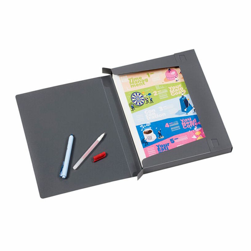 3135252084151-Viquel BUSINESS Class' - Boîte de Classement 30 mm - Pour Documents A4 (210 x 297 mm) et 240 x 320 mm - Dis-P_405240998_5-4