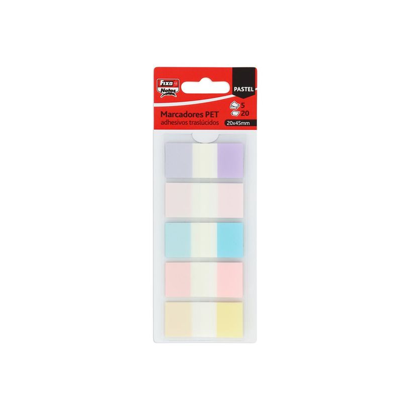 8413623507337-Grafoplas Fixo Notes - Marqueurs de drapeaux - 20 x 45 mm - 100 feuilles (5 x 20) - assort-P_405241891_1-0
