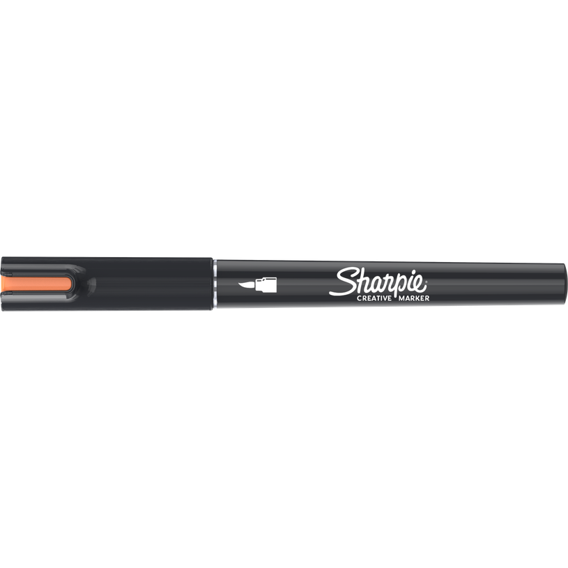 3026982055583-Sharpie Creative - Marqueur - non permanent - orange - encre acrylique à base d'eau - 1.2 mm--0