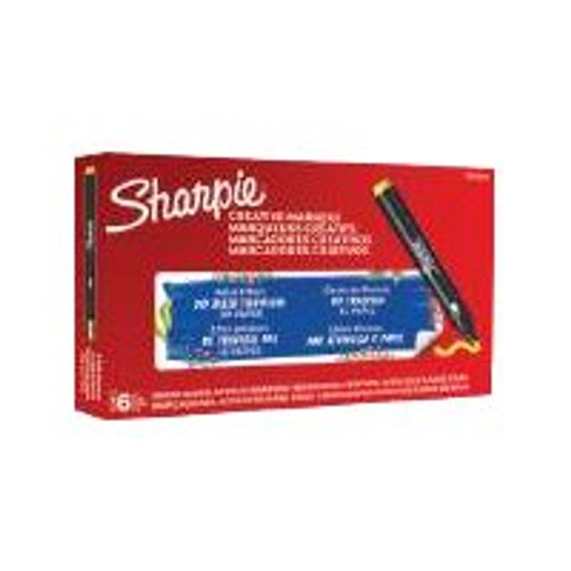 3026982055453-Sharpie Creative - Marqueur - non permanent - jaune - encre acrylique à base d'eau - 2.5 -P_405242647_1-0