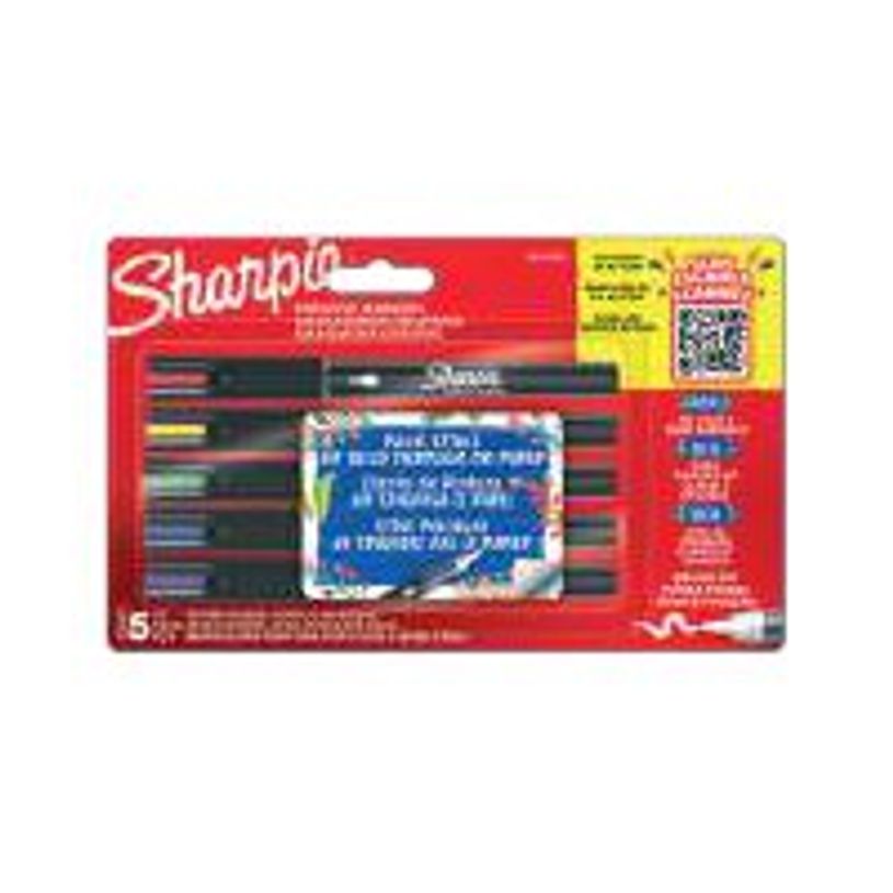3026982055675-Sharpie Creative - Marqueur - non permanent - encre acrylique à base d'eau - 1.2 mm - pac-P_405242653_1-0