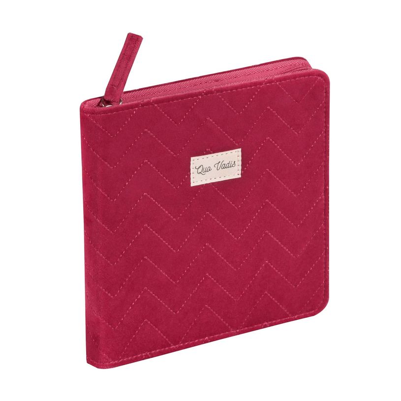 3371010531615-Agenda Année Civile - EXECUTIF FR avec répertoire - Couverture Colette avec zip - Rose grenade - 16x16 cm - Semainier - 14 mois de décembre à ja--0