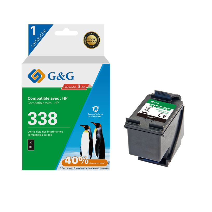 6937173408033-Cartouche compatible HP 338 - noir - G&G-P_405243070_1-0